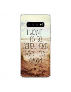 Coque Samsung S10 I want to go somewhere - Sylvia Cook
