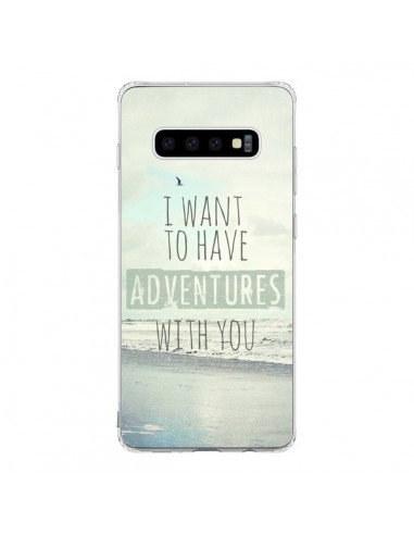 Coque Samsung S10 I want to have adventures with you - Sylvia Cook