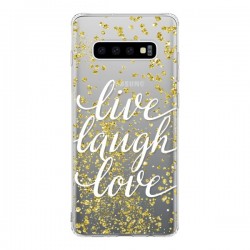 Coque Samsung S10 Live, Laugh, Love, Vie, Ris, Aime...