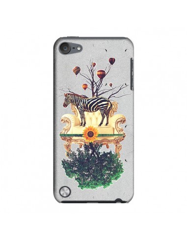 Coque Zebre The World pour iPod Touch 5 - Eleaxart