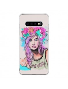 Coque Samsung S10 Femme Mannequin Barbara Palvin - Sara...