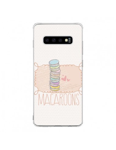 Coque Samsung S10 Macaron Gateau - Sara Eshak