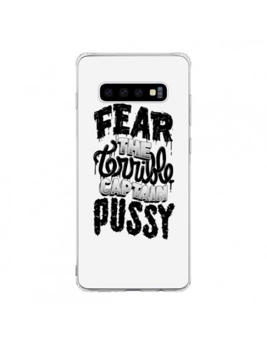 Coque Samsung S10 Fear the terrible captain pussy - Senor Octopus