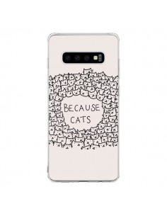 Coque Samsung S10 Because Cats chat - Santiago Taberna
