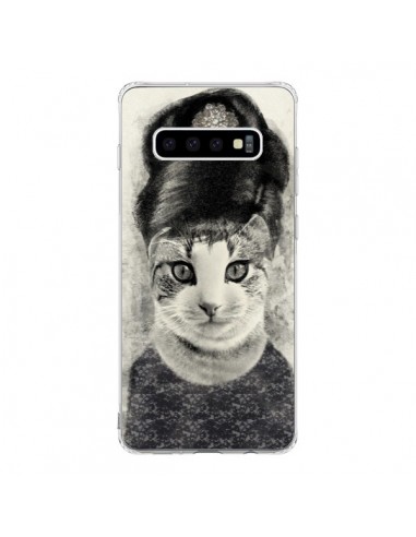 Coque Samsung S10 Audrey Cat Chat - Tipsy Eyes