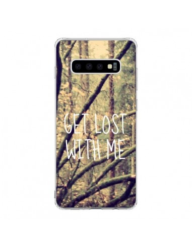 Coque Samsung S10 Get lost with me foret - Tara Yarte
