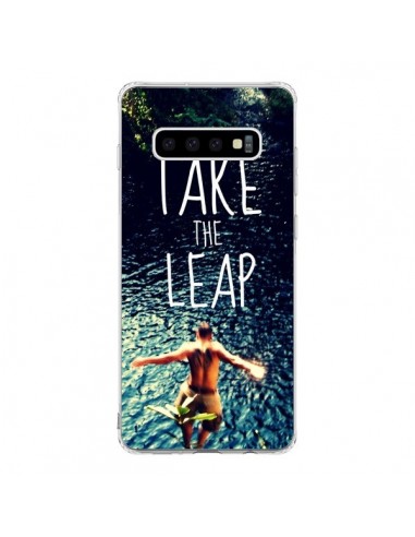 Coque Samsung S10 Take the leap Saut - Tara Yarte