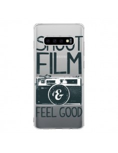 Coque Samsung S10 Shoot Film and Feel Good Transparente -...
