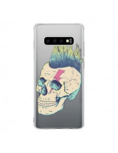 Coque Samsung S10 Tête de Mort Crane Punk Transparente -...