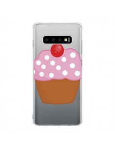 Coque Samsung S10 Cupcake Cerise Transparente - Yohan B.