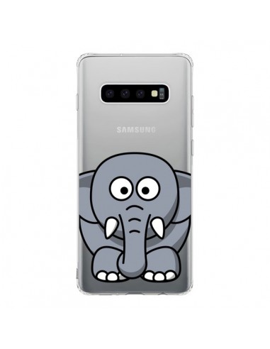 Coque Samsung S10 Elephant Animal Transparente - Yohan B.