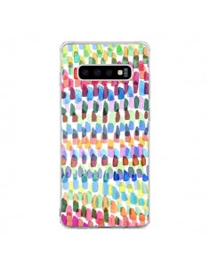 Coque Samsung S10 Artsy Strokes Stripes Colorful - Ninola...