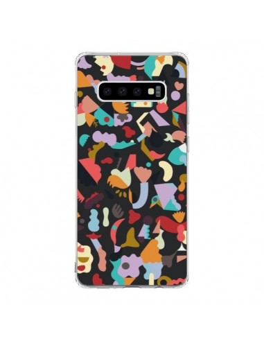 Coque Samsung S10 Dreamy Animal Shapes Black - Ninola Design