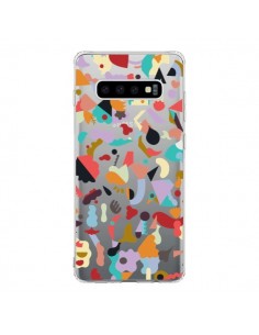 Coque Samsung S10 Dreamy Animal Shapes White - Ninola Design