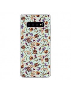 Coque Samsung S10 Dry Blue Flowers - Ninola Design