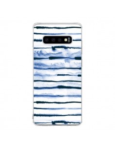 Coque Samsung S10 Electric Lines White - Ninola Design