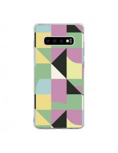 Coque Samsung S10 Ink Flowers Yellow - Ninola Design