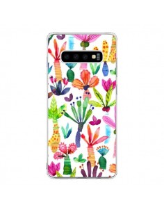 Coque Samsung S10 Overlapped Watercolor Dots - Ninola Design