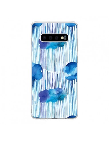 Coque Samsung S10 Rain Stitches Neon - Ninola Design