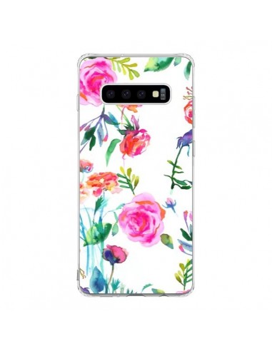 Coque Samsung S10 Raining Clouds Blue - Ninola Design