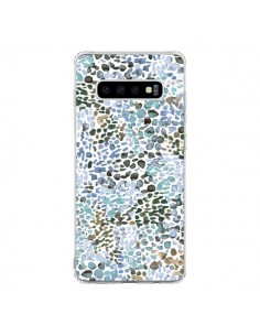 Coque Samsung S10 Smoky Marble Watercolor Pink - Ninola...