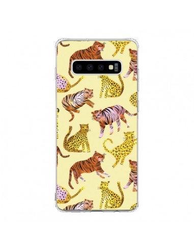 Coque Samsung S10 Sweet Roses Blooms Mint Desert - Ninola Design