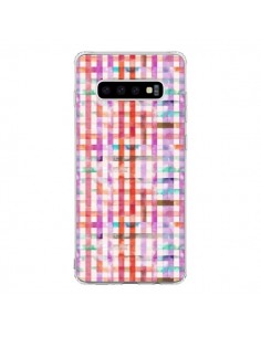 Coque Samsung S10 Tropical Parrots Palms - Ninola Design