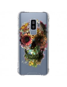Coque Samsung S9 Plus Skull Flower Tête de Mort...