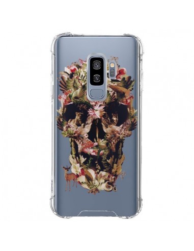 Coque Samsung S9 Plus Jungle Skull Tête de Mort Transparente - Ali Gulec