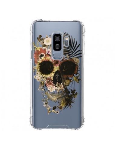Coque Samsung S9 Plus Garden Skull Tête de Mort Transparente - Ali Gulec