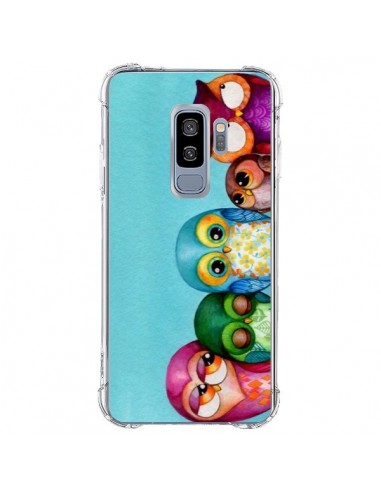 Coque Samsung S9 Plus Famille Chouettes - Annya Kai