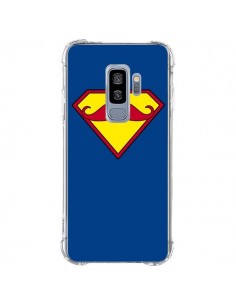Coque Samsung S9 Plus Super Moustache Movember Superman -...