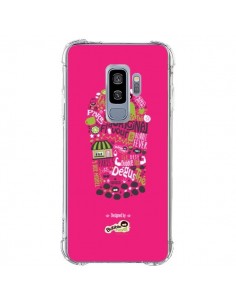 Coque Samsung S9 Plus Bubble Fever Original Flavour Rose...