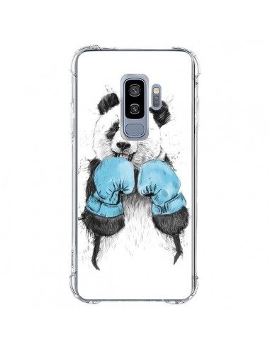 Coque Samsung S9 Plus Winner Panda Boxeur - Balazs Solti