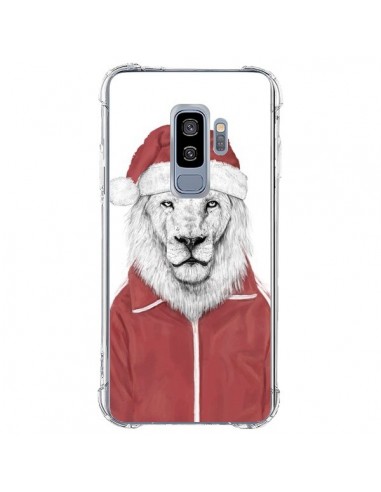 Coque Samsung S9 Plus Santa Lion Père Noel - Balazs Solti