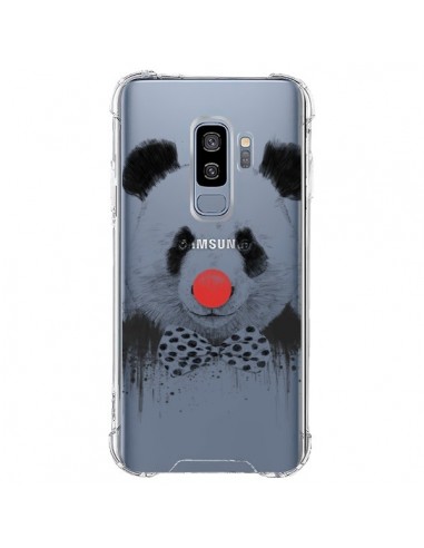 Coque Samsung S9 Plus Clown Panda Transparente - Balazs Solti