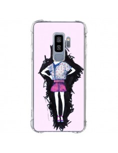 Coque Samsung S9 Plus Valentine Femme Fashion Mode Rose...