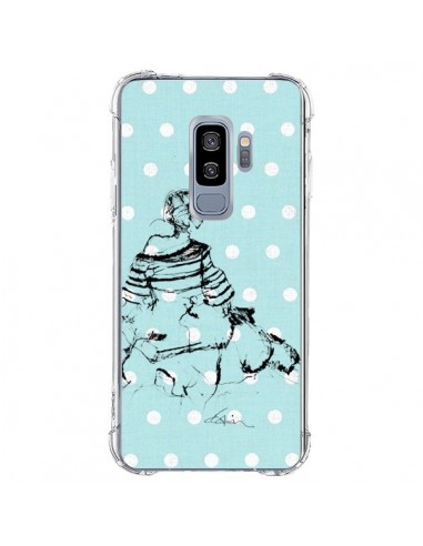 Coque Samsung S9 Plus Croquis Pois Femme Fashion Mode - Cécile