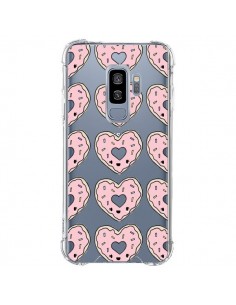 Coque Samsung S9 Plus Donuts Heart Coeur Rose Pink...