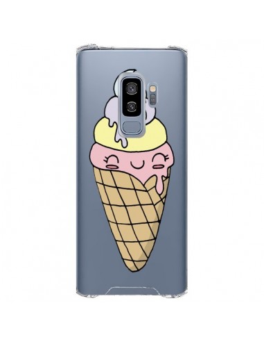 Coque Samsung S9 Plus Ice Cream Glace Summer Ete Parfum Transparente - Claudia Ramos