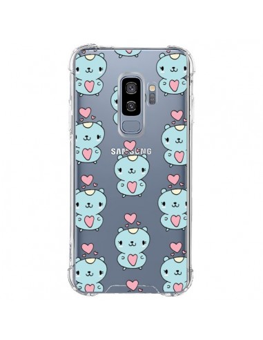 Coque Samsung S9 Plus Hamster Love Amour Transparente - Claudia Ramos