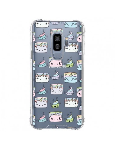 Coque Samsung S9 Plus Licorne Unicorn Cute Swag Transparente - Claudia Ramos
