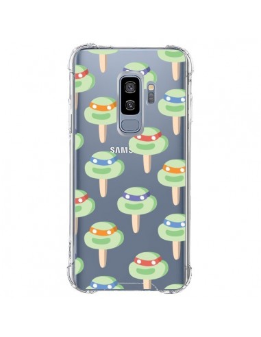 Coque Samsung S9 Plus Tortues Ninja Tortle Transparente - Claudia Ramos
