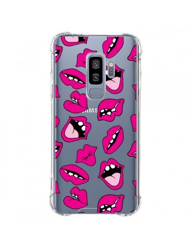 Coque Samsung S9 Plus Lèvres Lips Bouche Kiss Transparente - Claudia Ramos