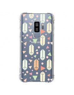 Coque Samsung S9 Plus Arrow Fleche Azteque Transparente -...