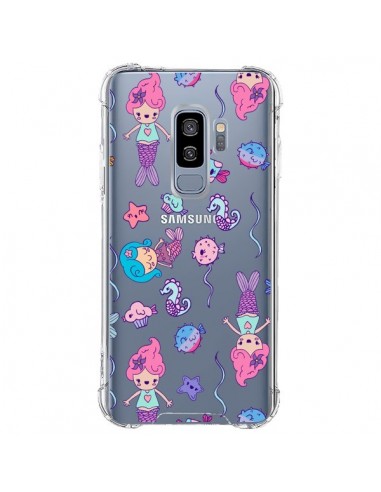 Coque Samsung S9 Plus Mermaid Petite Sirene Ocean Transparente - Claudia Ramos