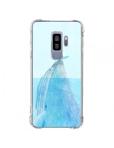 Coque Samsung S9 Plus Baleine Whale Bateau Mer - Eric Fan