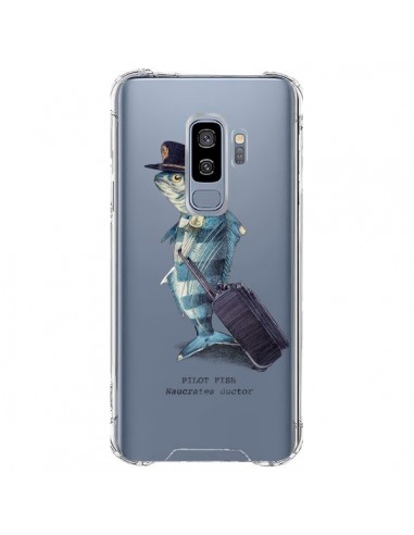 Coque Samsung S9 Plus Pilot Fish Poisson Pilote Transparente - Eric Fan