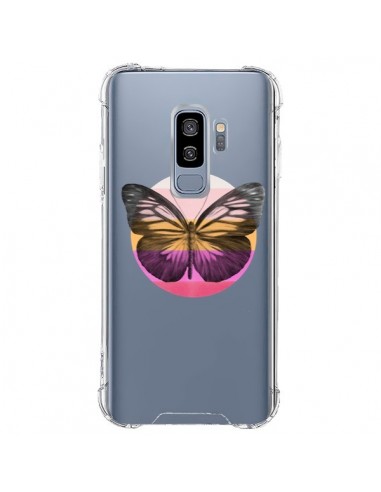 Coque Samsung S9 Plus Papillon Butterfly Transparente - Eric Fan