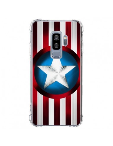 Coque Samsung S9 Plus Captain America Great Defender - Eleaxart